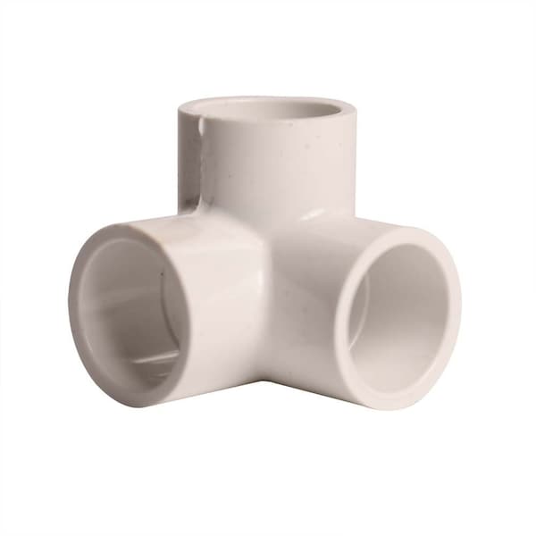 Thrifco Plumbing 3/4 Inch Slip x Slip x Slip PVC Side Outlet Elbow SCH 40 8114267 - main